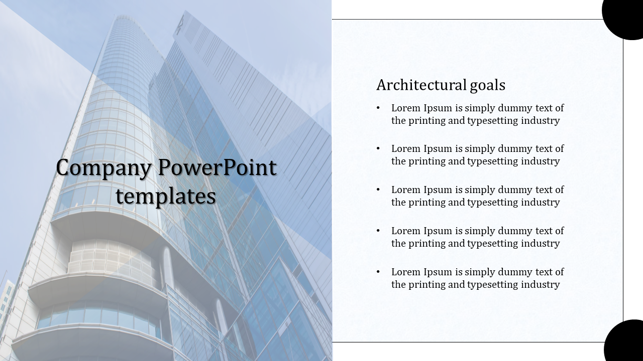 Company PowerPoint templates